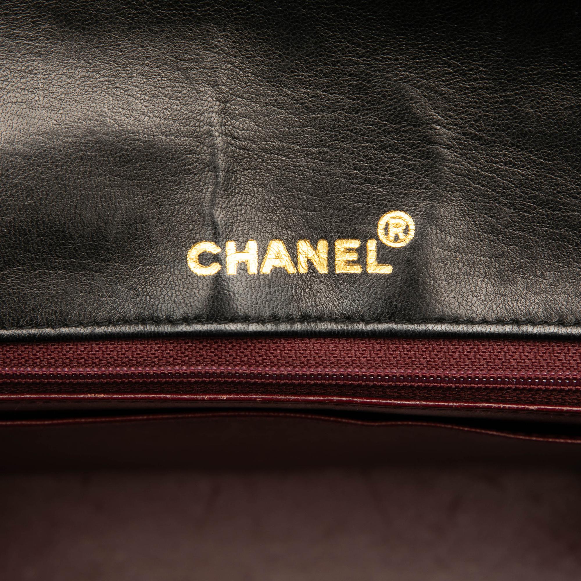 Chanel Medium Quilted Lambskin Mademoiselle Single Flap