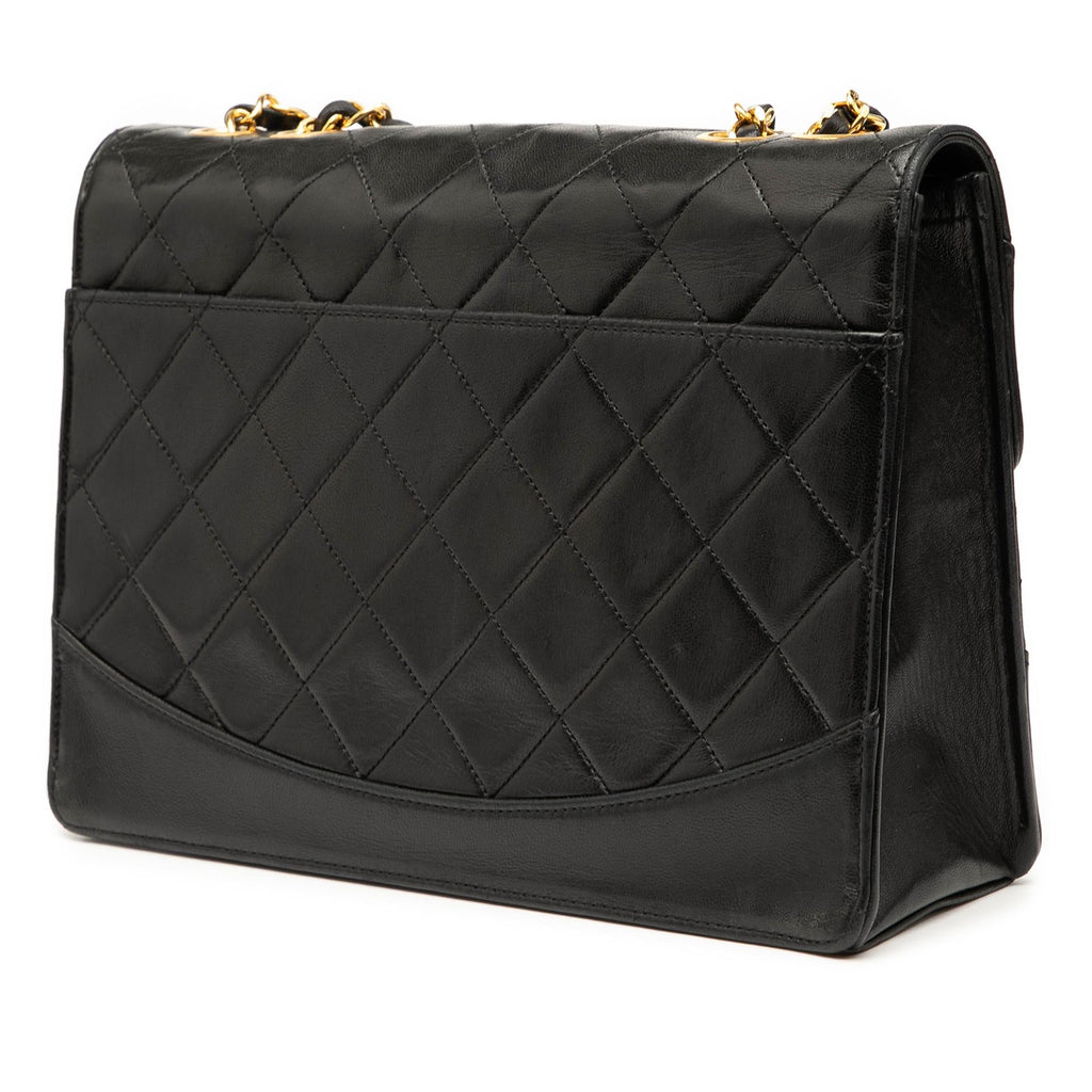 Chanel Medium Quilted Lambskin Mademoiselle Single Flap