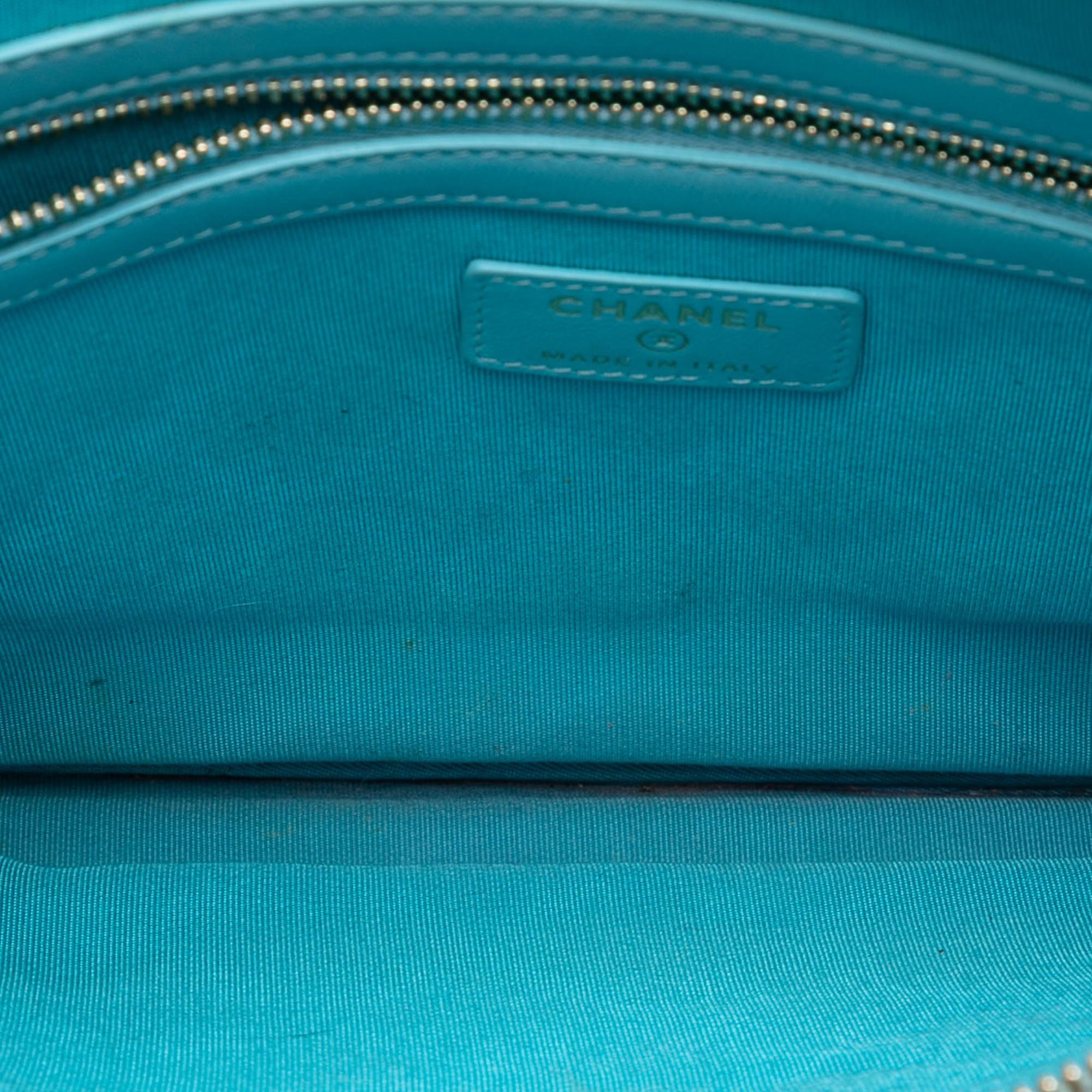 Chanel Medium Quilted Lambskin O Case Clutch