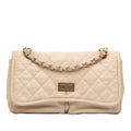 Chanel Medium Quilted Lambskin Reissue 2.55 Natural Beauty Split Pocket Flap