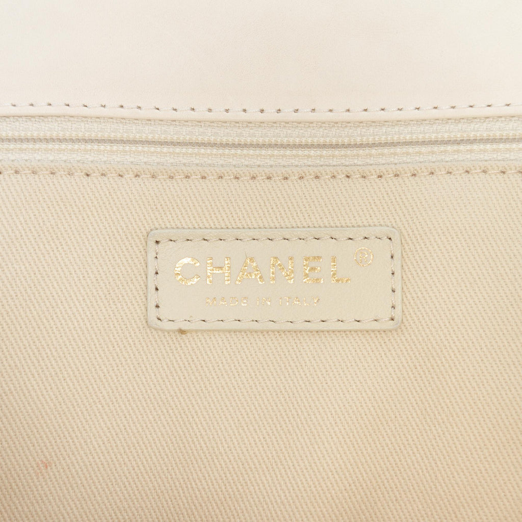 Chanel Medium Quilted Lambskin Reissue 2.55 Natural Beauty Split Pocket Flap