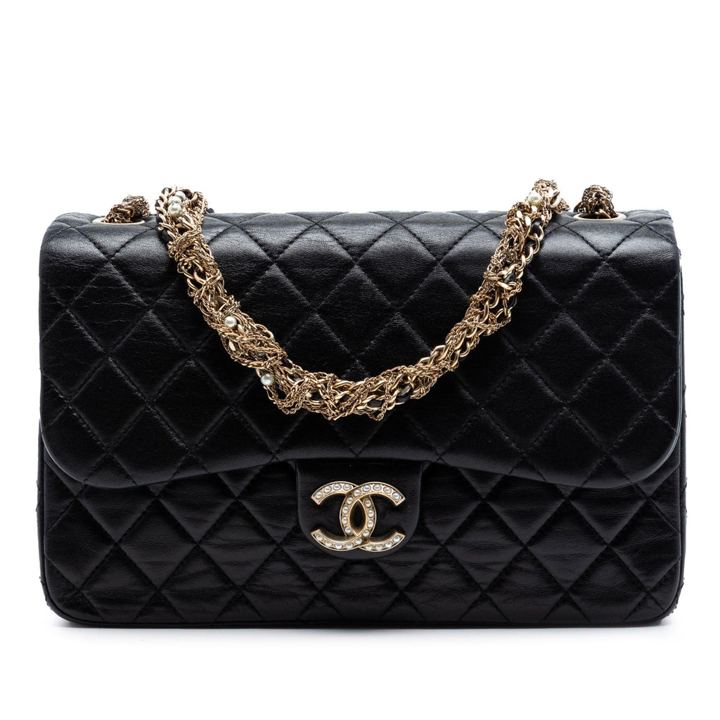 Chanel Medium Quilted Lambskin Westminster Pearl Flap
