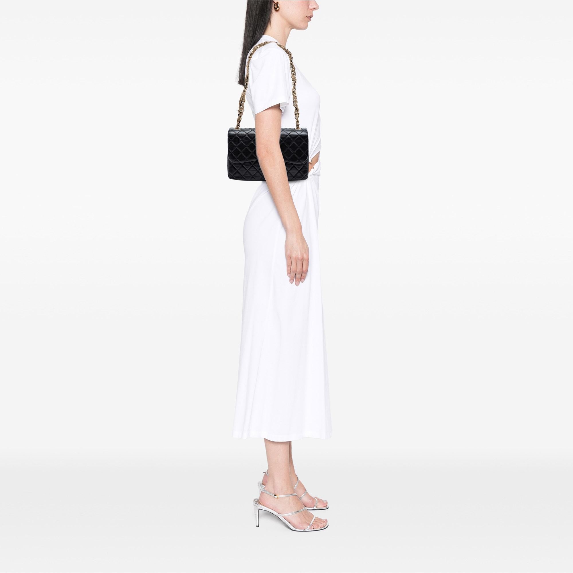 Chanel Medium Quilted Lambskin Westminster Pearl Flap