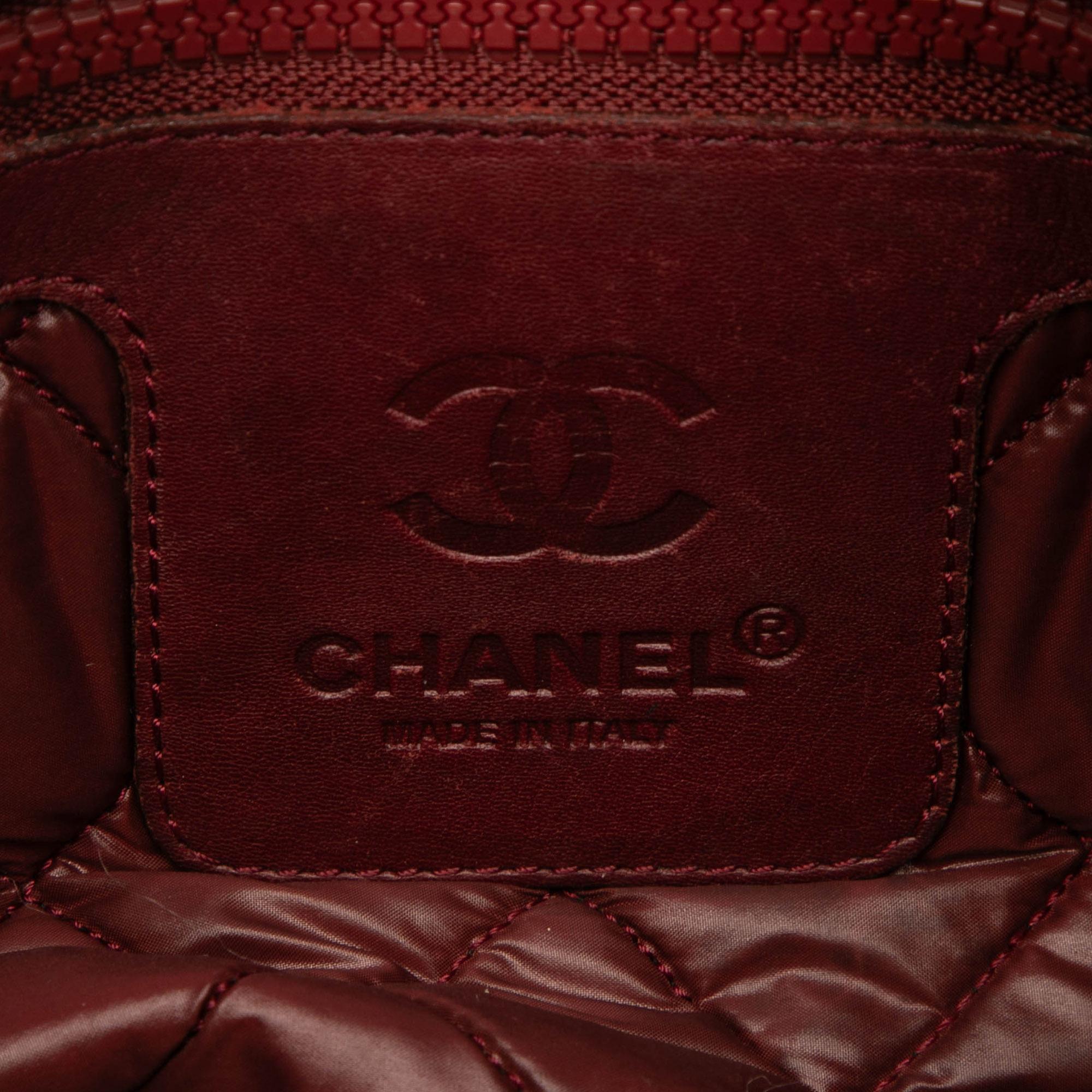 Chanel Medium Quilted Nylon Coco Cocoon Tote