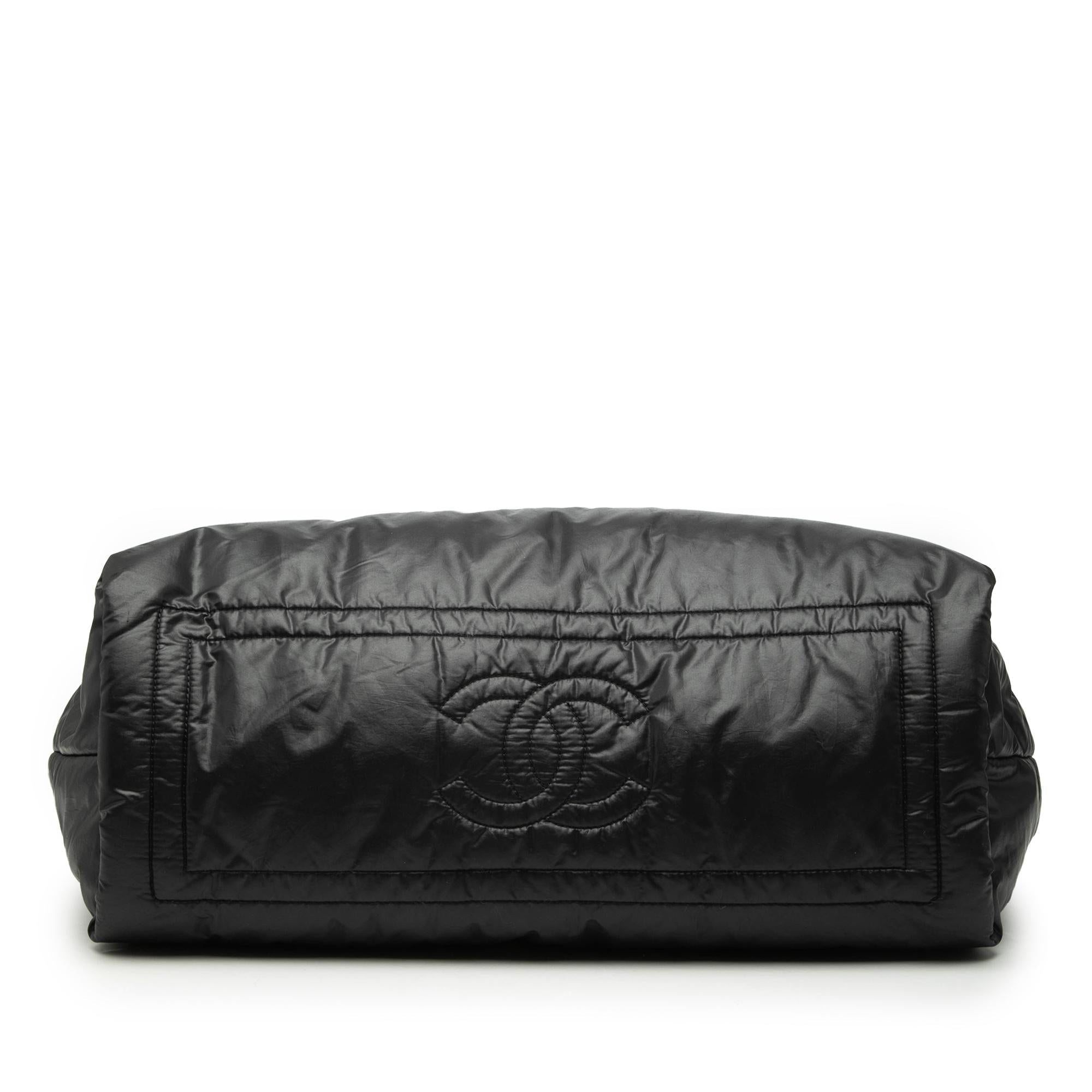 Chanel Medium Quilted Nylon Coco Cocoon Tote