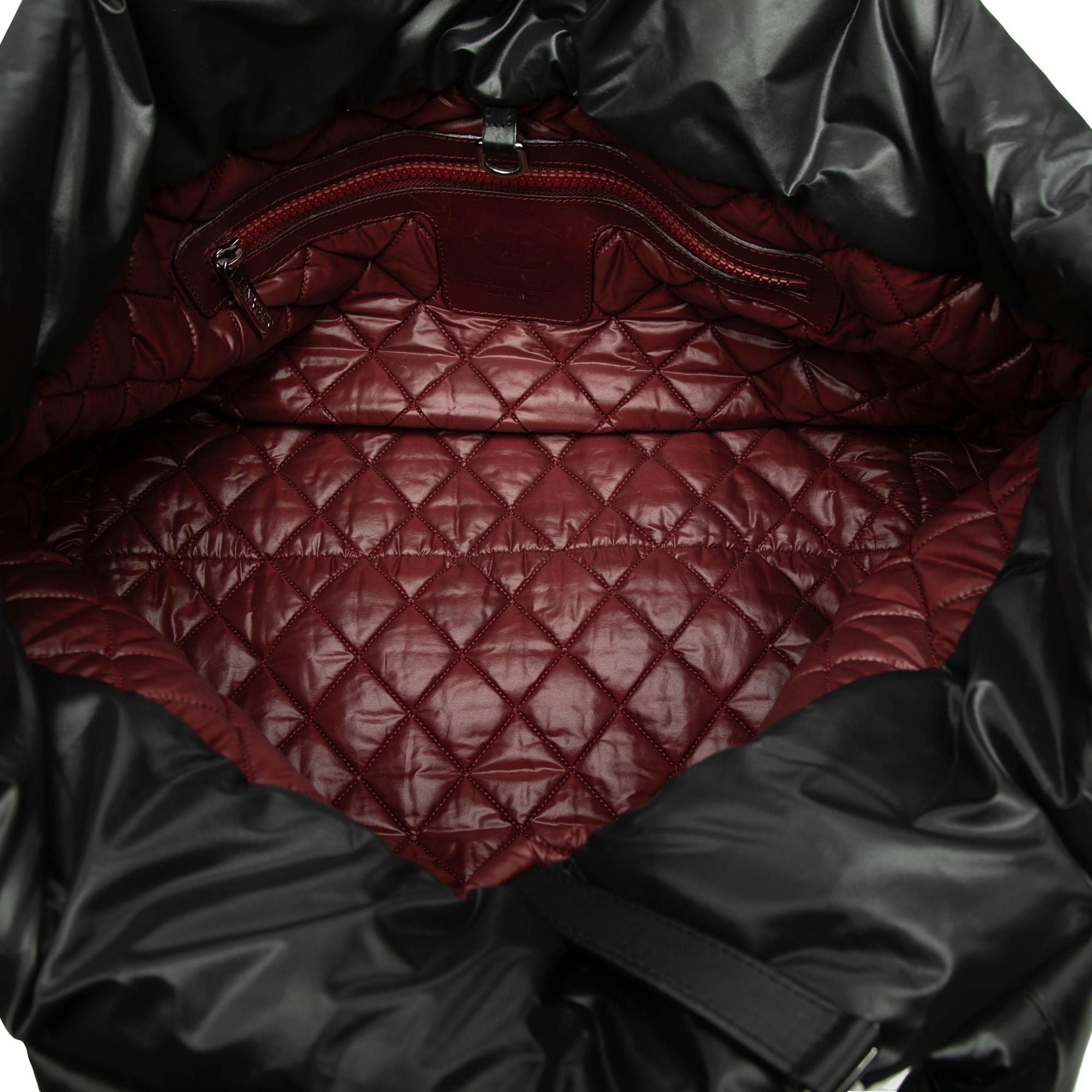 Chanel Medium Quilted Nylon Coco Cocoon Tote