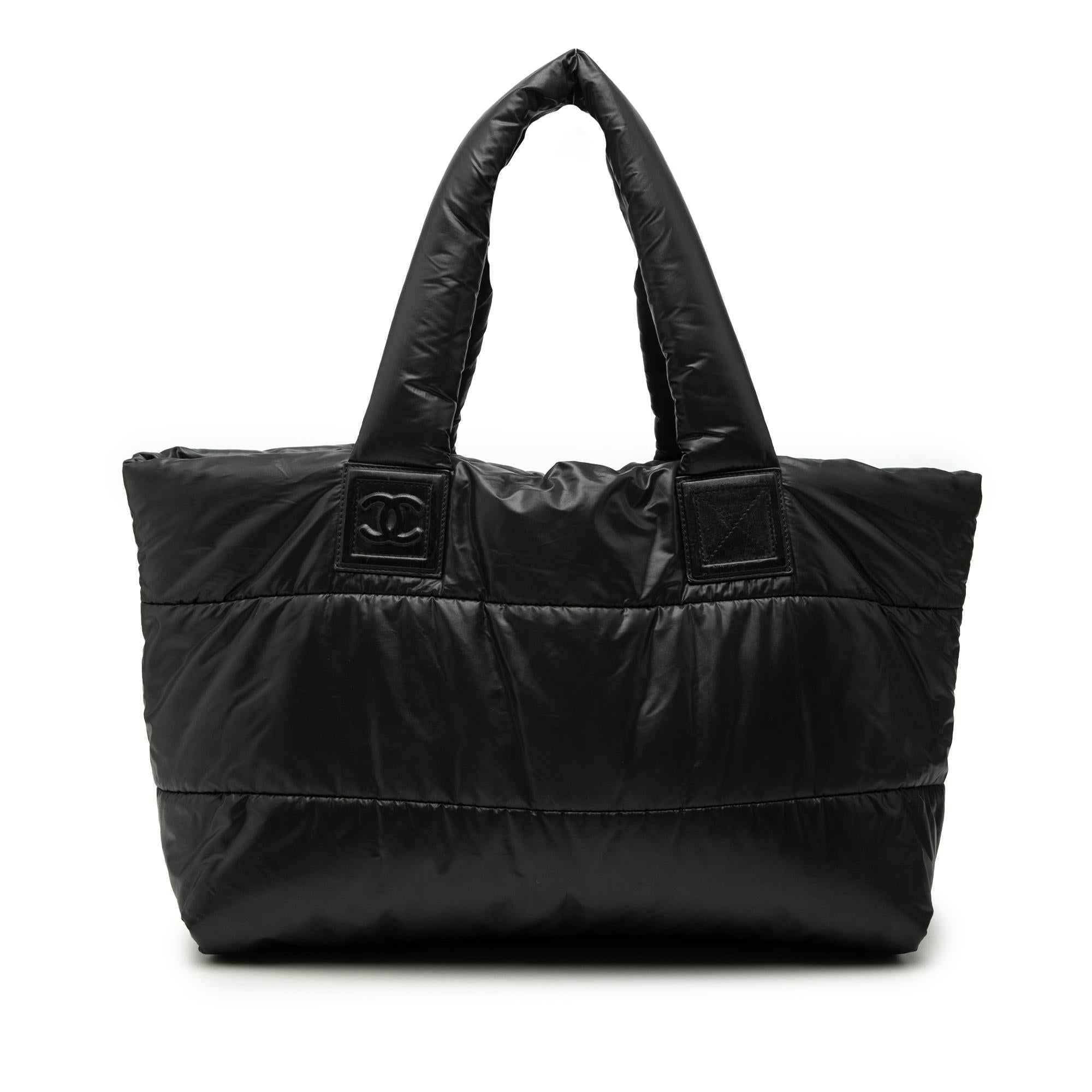 Chanel Medium Quilted Nylon Coco Cocoon Tote