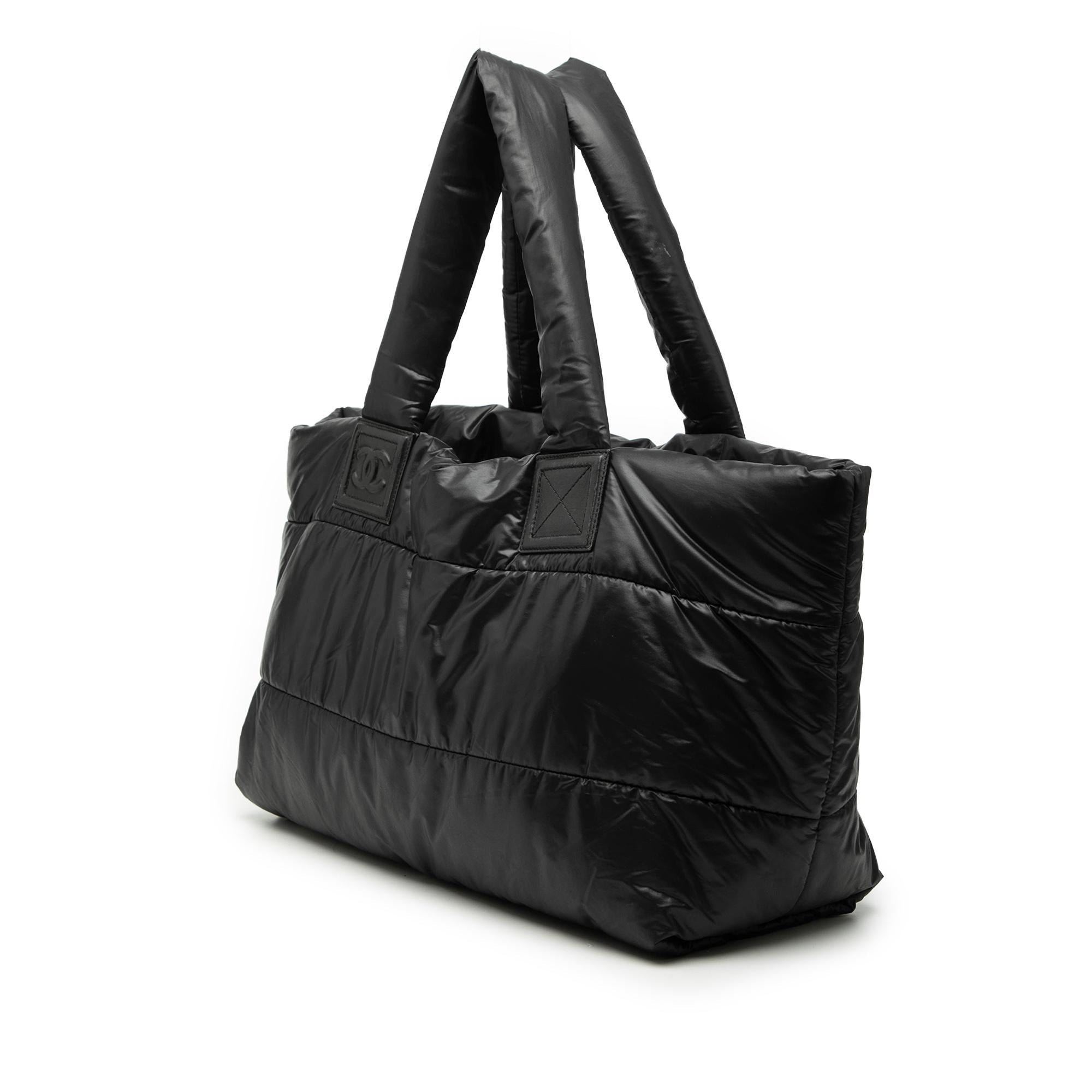 Chanel Medium Quilted Nylon Coco Cocoon Tote