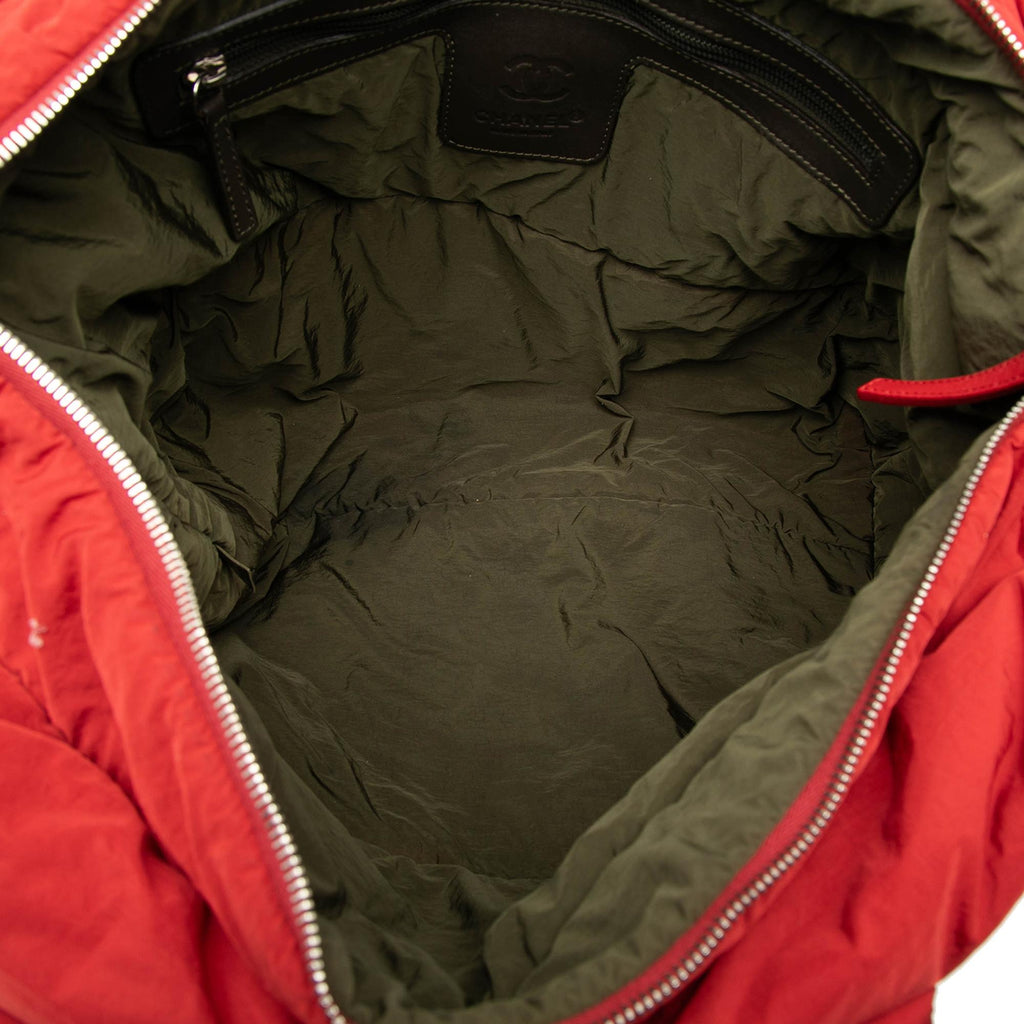 Chanel Medium Quilted Nylon Coco Cocoon Tote