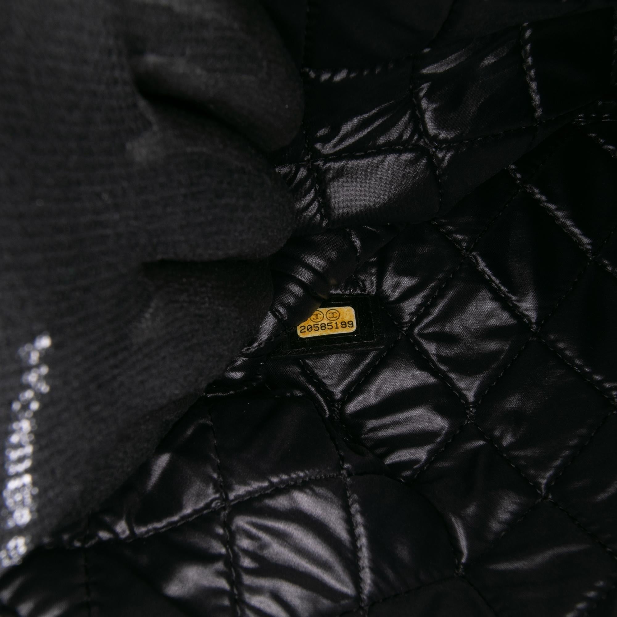 Chanel Medium Quilted Patent O Case Clutch