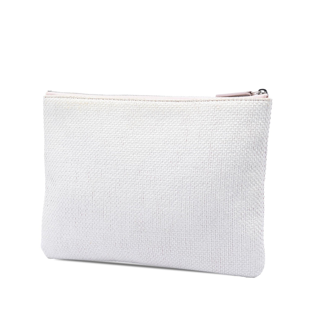 Chanel Medium Raffia Deauville O Case Clutch
