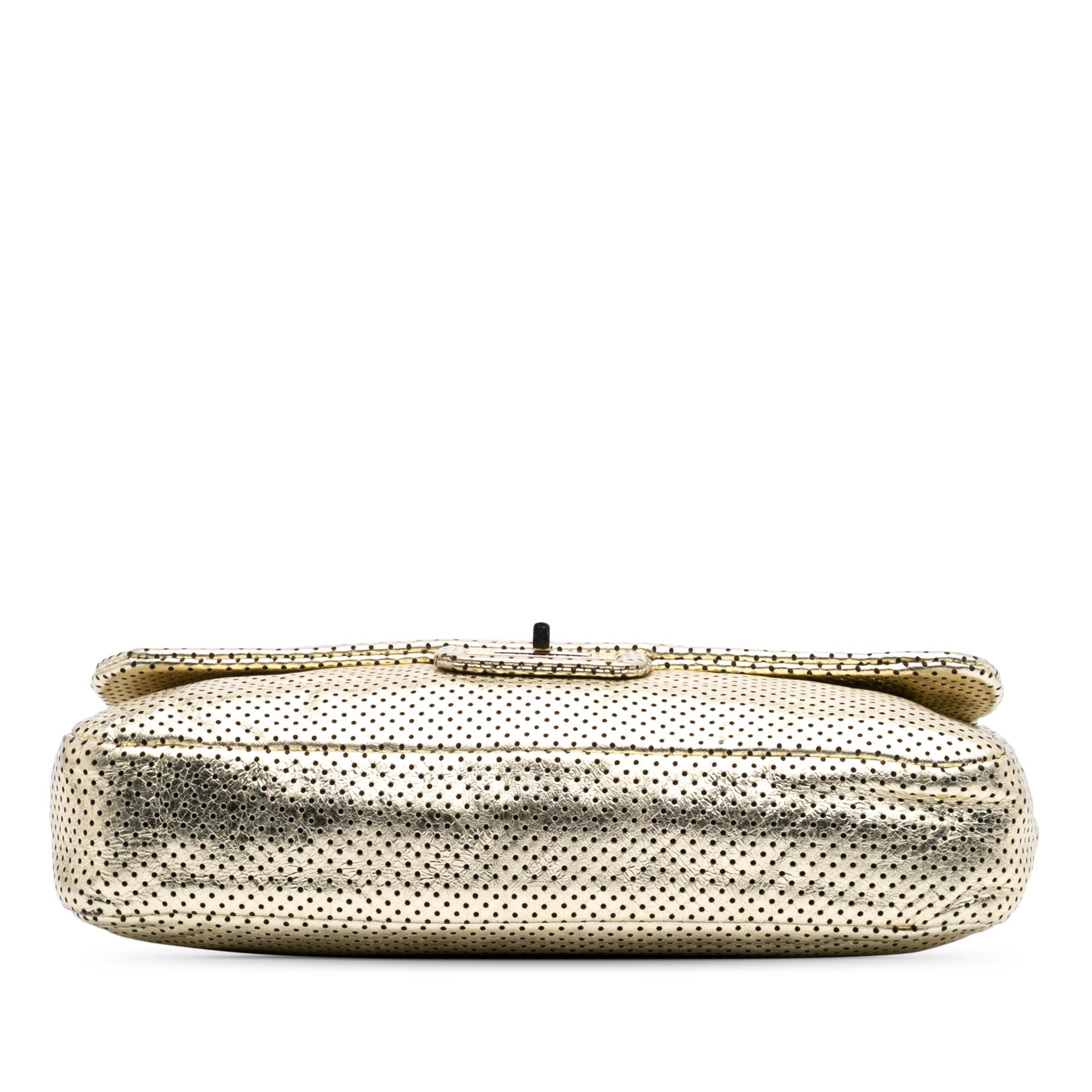Chanel Medium Reissue Perforated Calfskin Drill Flap