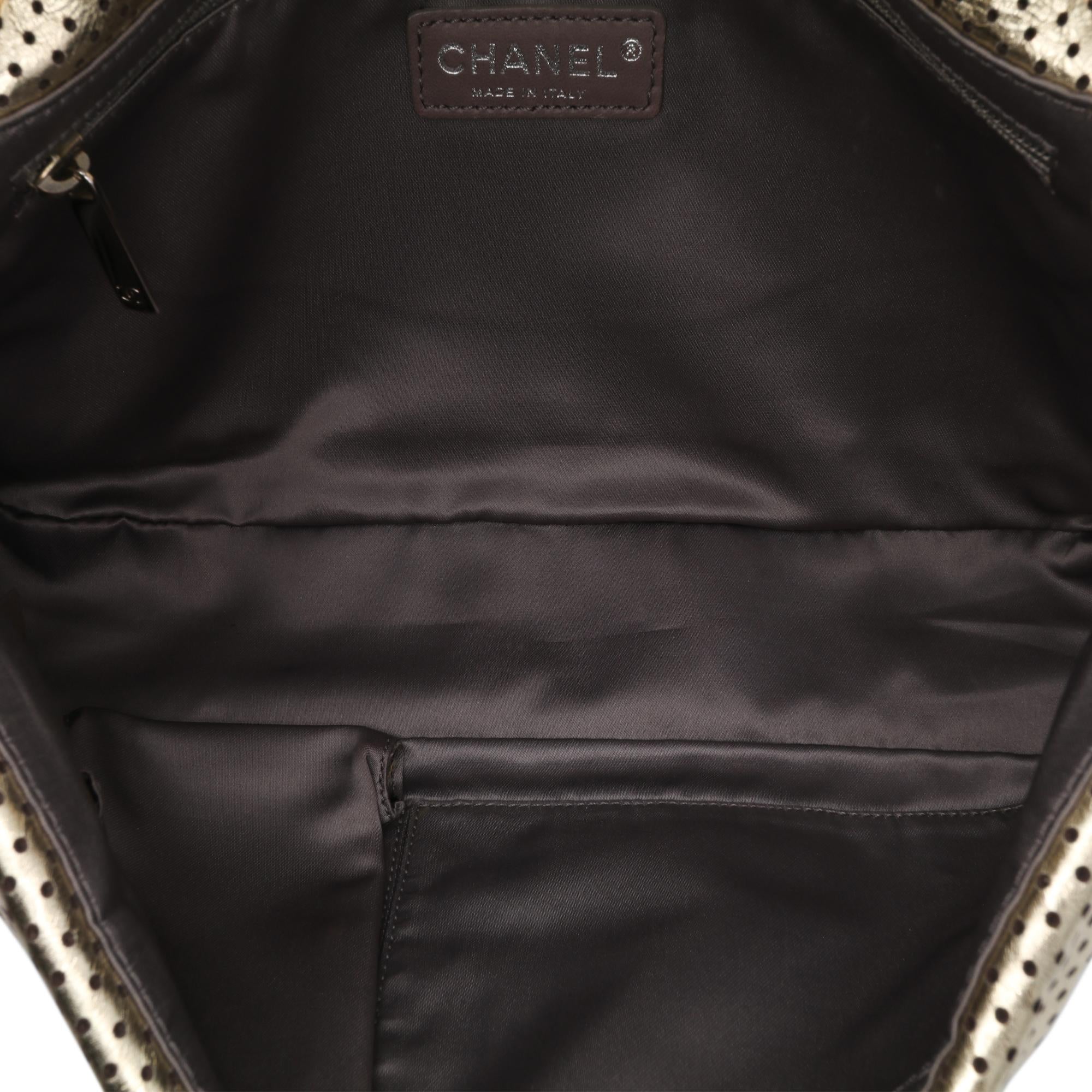 Chanel Medium Reissue Perforated Calfskin Drill Flap