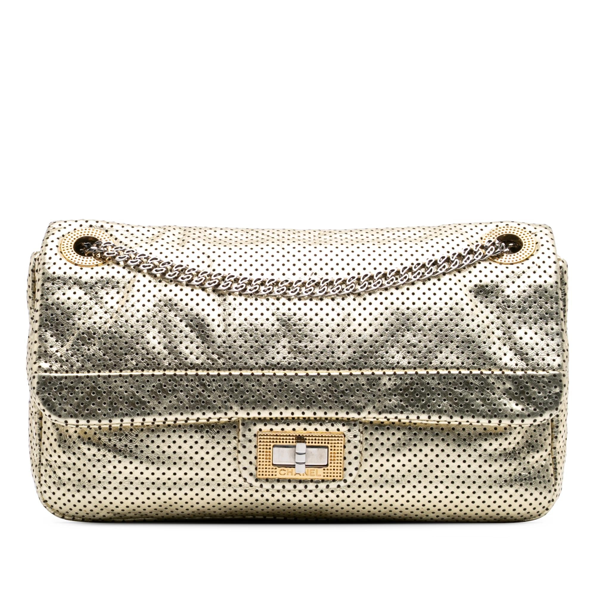 Chanel Medium Reissue Perforated Calfskin Drill Flap