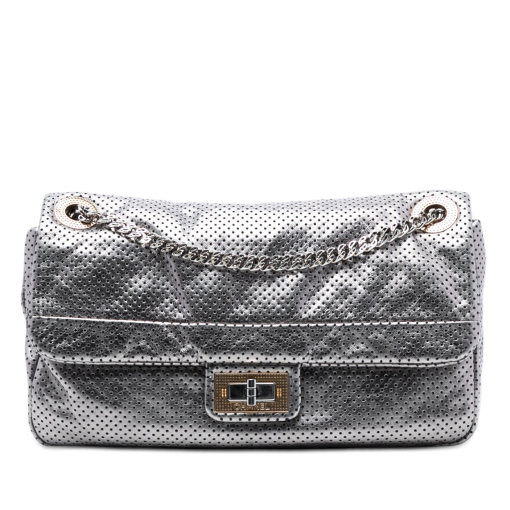 Chanel Medium Reissue Perforated Calfskin Drill Flap