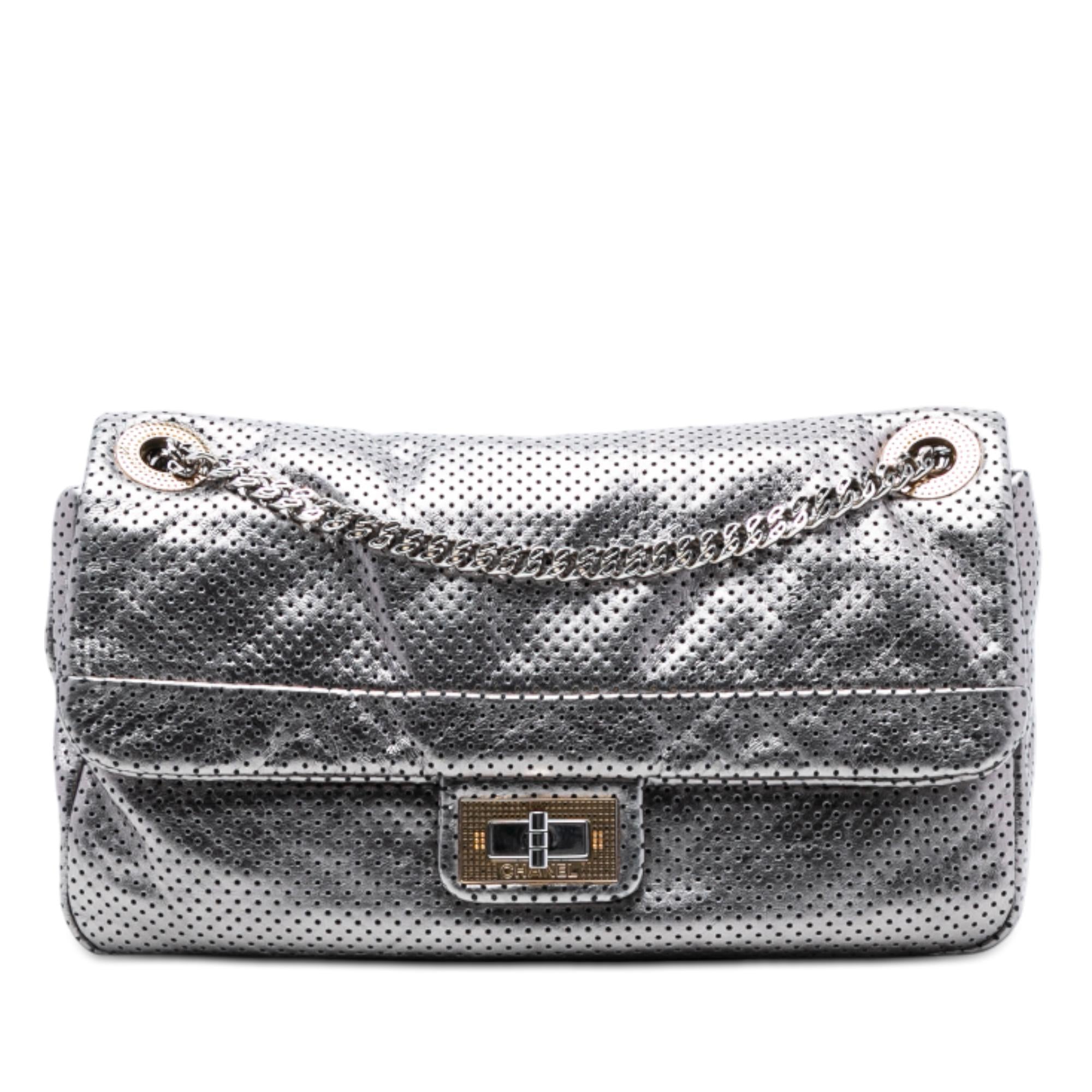 Chanel Medium Reissue Perforated Calfskin Drill Flap