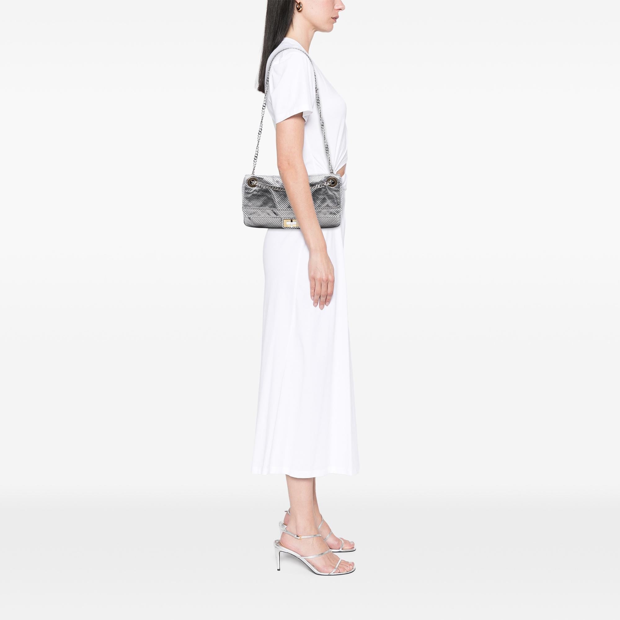 Chanel Medium Reissue Perforated Calfskin Drill Flap
