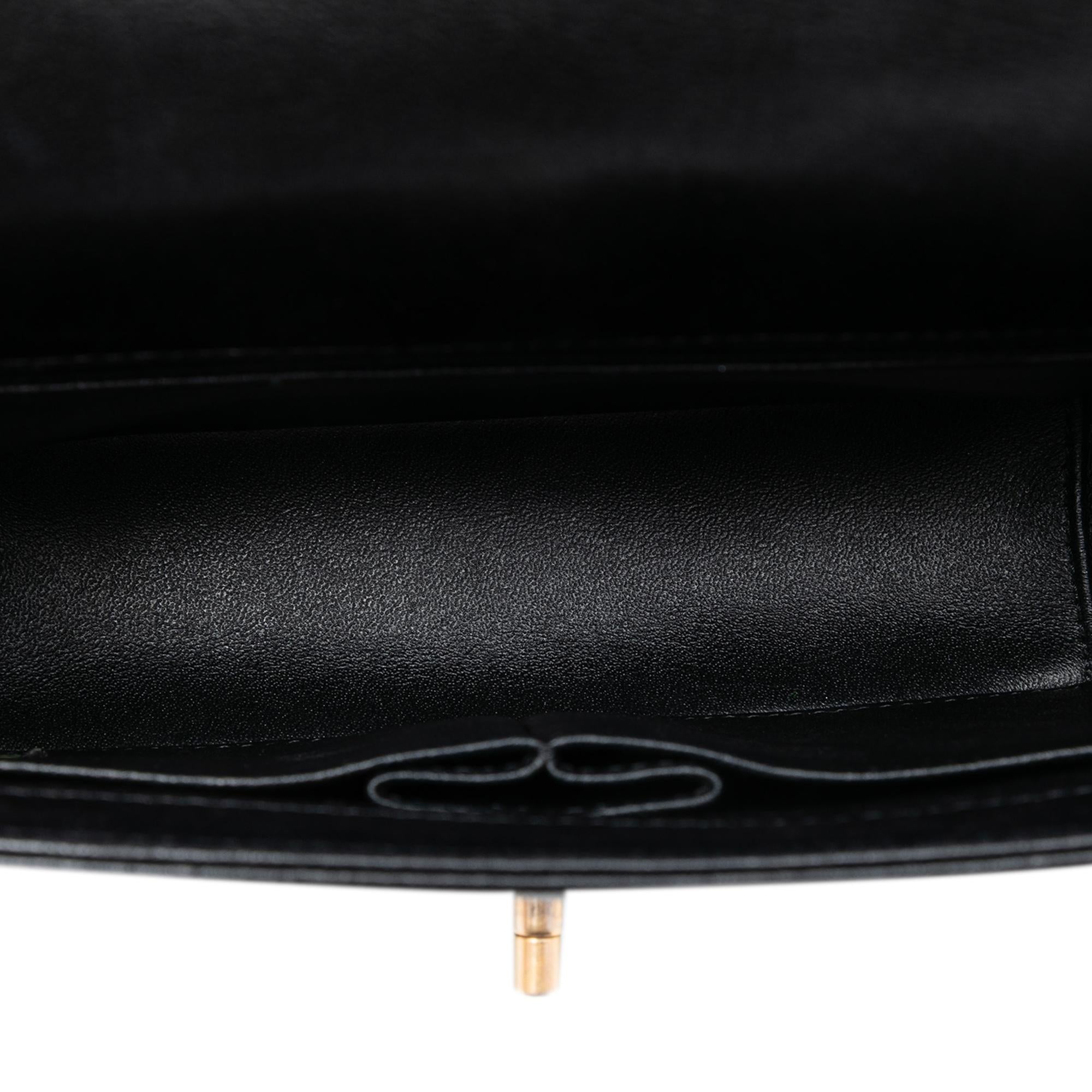Chanel Medium Reversed Chevron Lambskin Flap