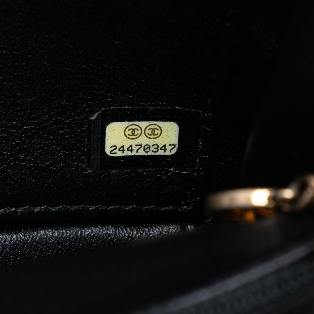 Chanel Medium Reversed Chevron Lambskin Flap