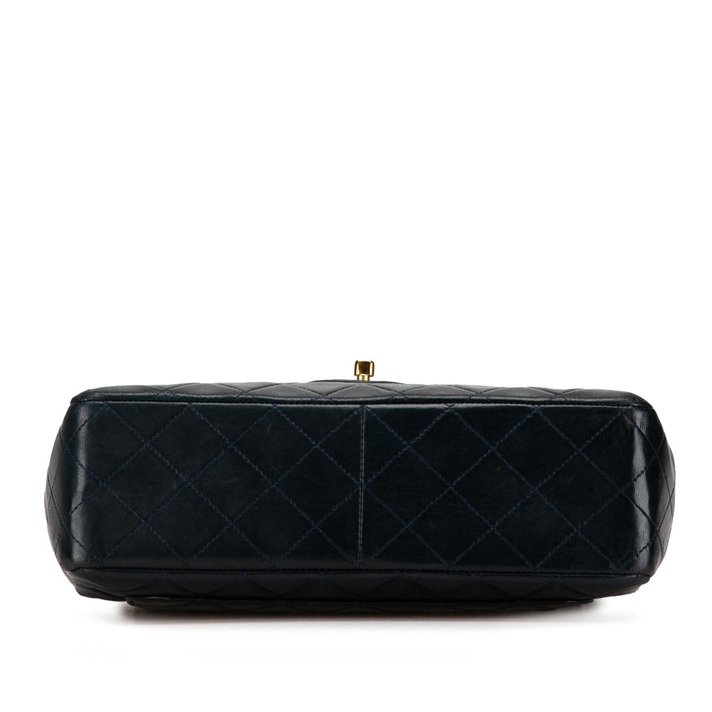 Chanel Medium Tall Classic Lambskin Double Flap (SHG-GtveFH)