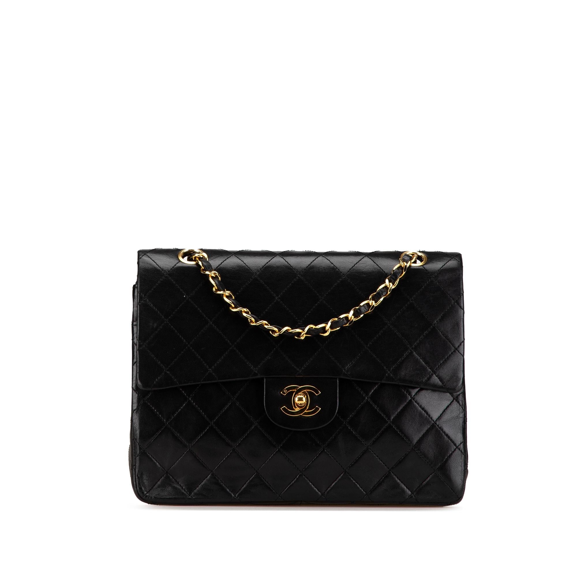 Chanel Medium Tall Classic Lambskin Double Flap