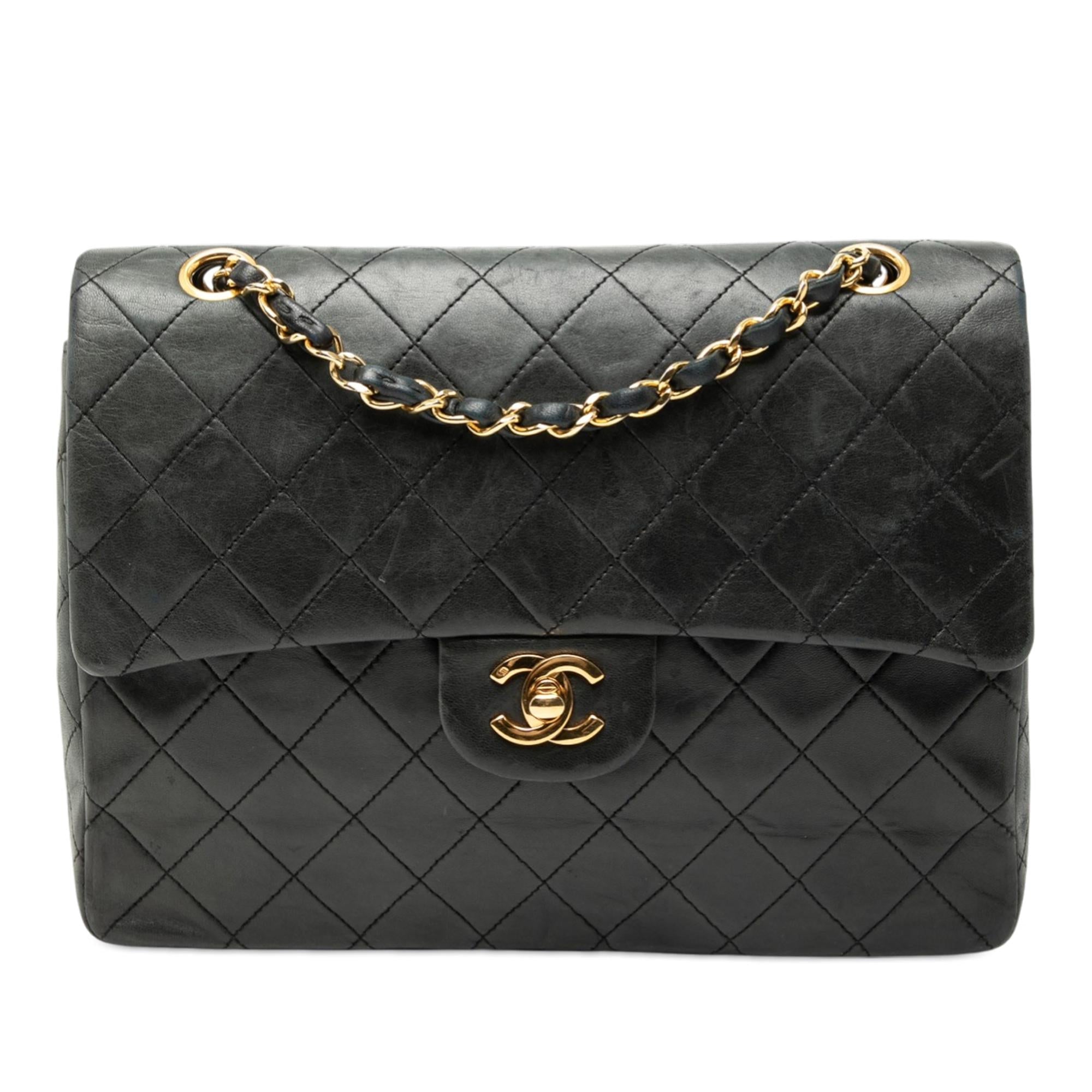 Chanel Medium Tall Classic Lambskin Double Flap