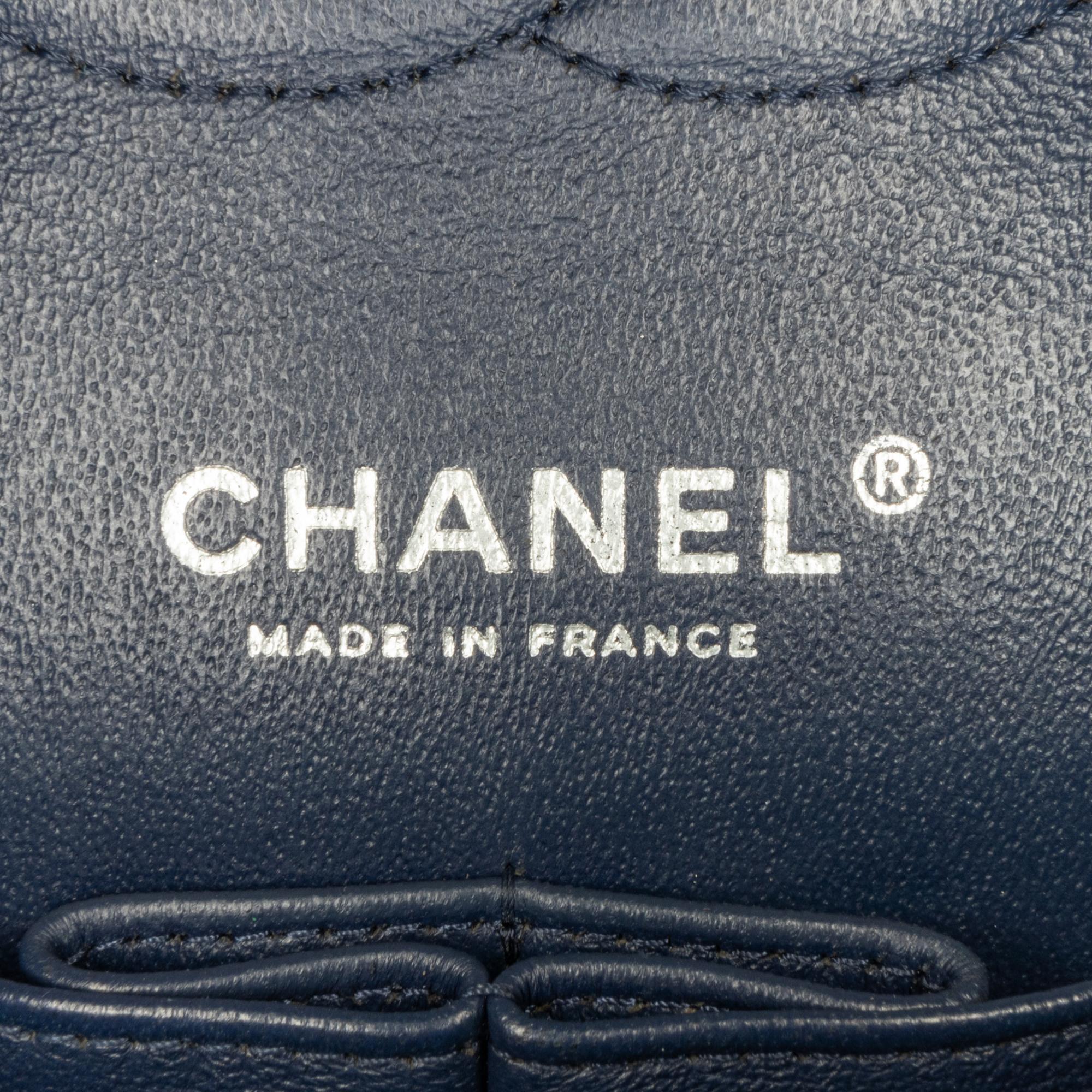 Chanel Medium Tricolor Lambskin Double Flap (SHG-9xy5Fb)