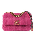 Chanel Medium Tweed 19 Flap (SHG-njtjMw)