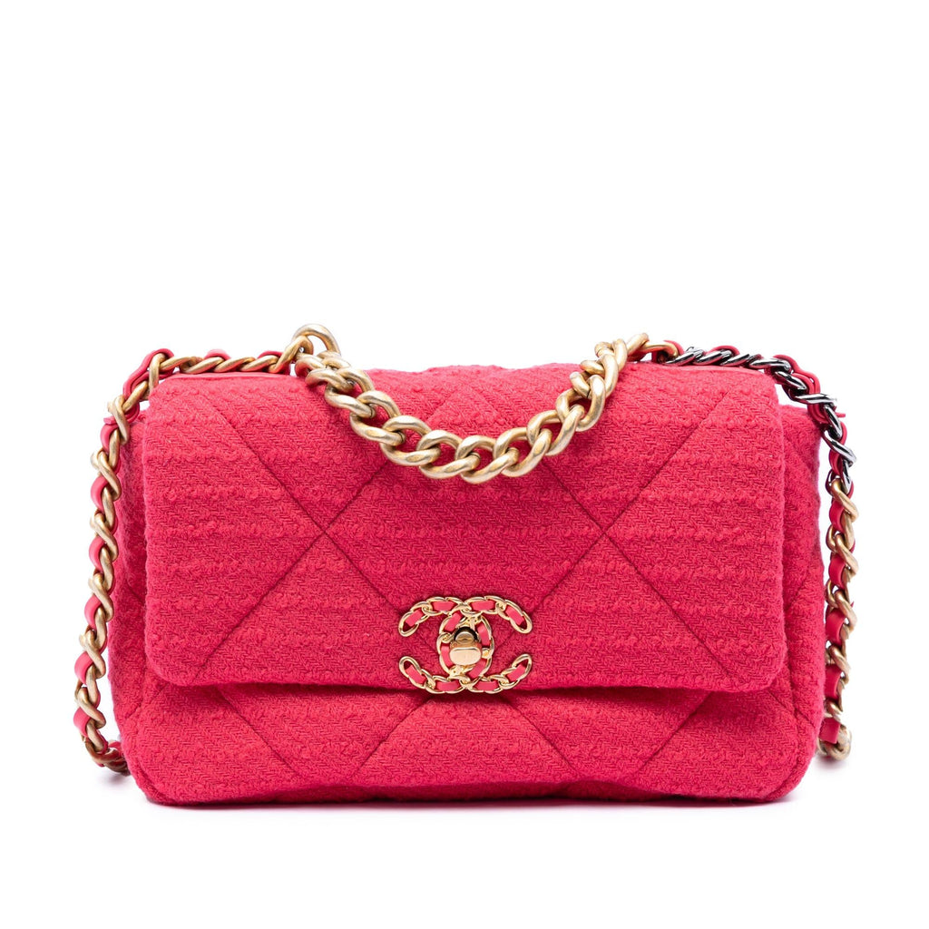 Chanel Medium Tweed 19 Flap