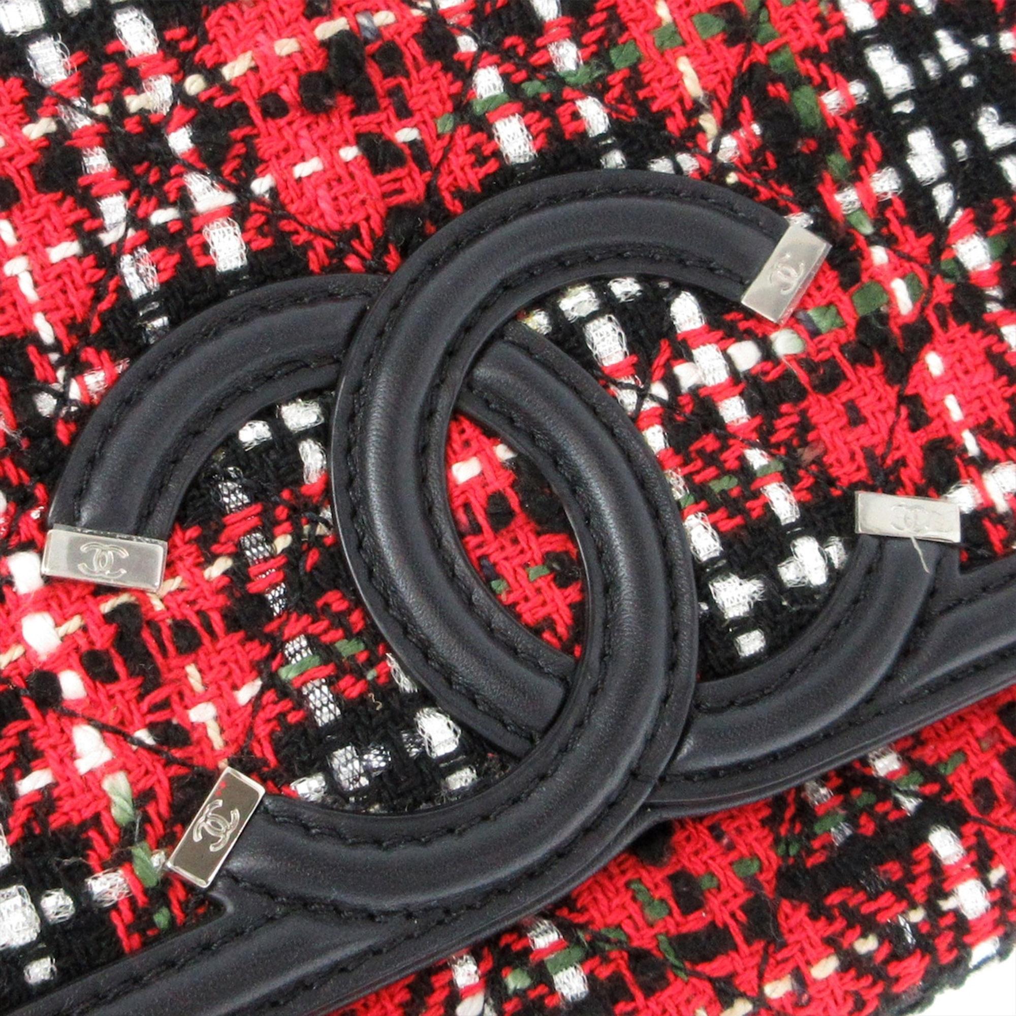Chanel Medium Tweed CC Filigree Flap (SHG-1z9KZx)