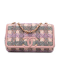 Chanel Medium Tweed CC Filigree Flap (SHG-etcTz4)
