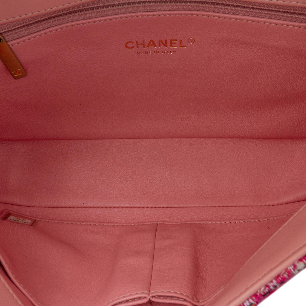 Chanel Medium Tweed CC Filigree Flap