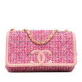 Chanel Medium Tweed CC Filigree Flap