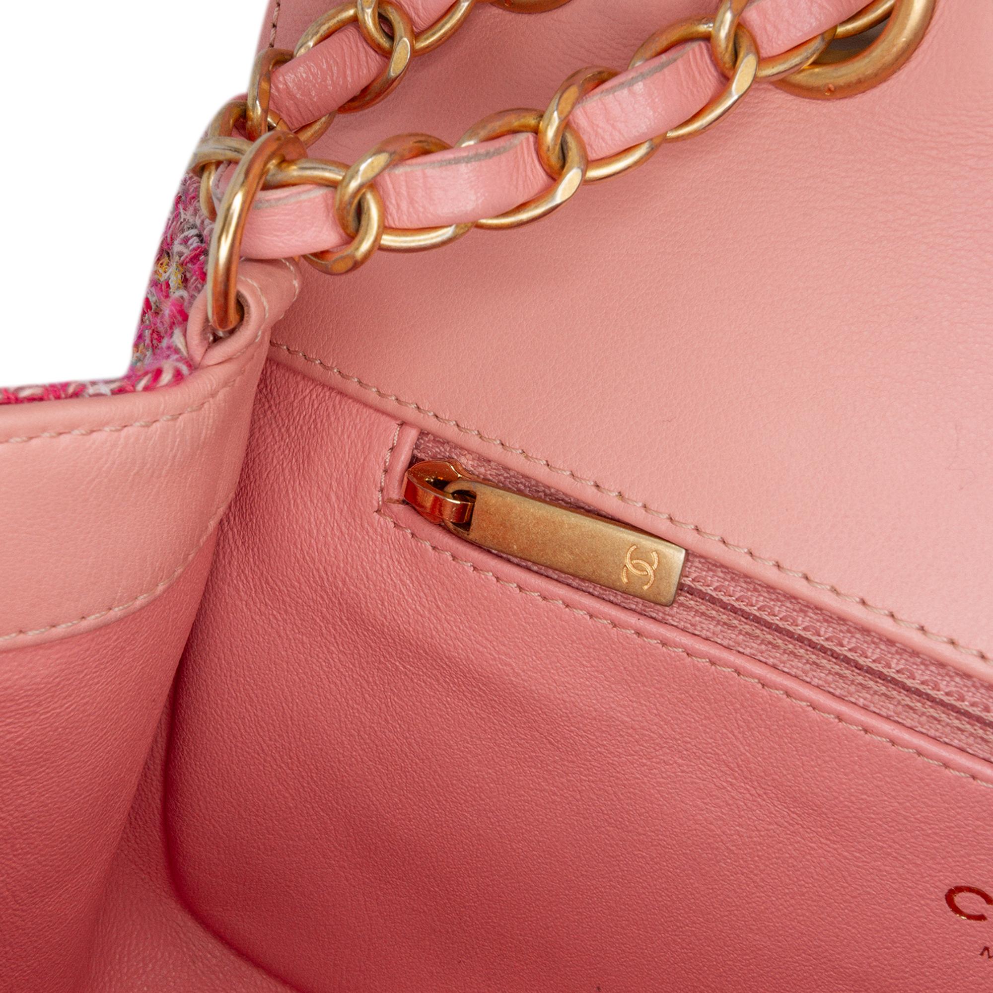 Chanel Medium Tweed CC Filigree Flap