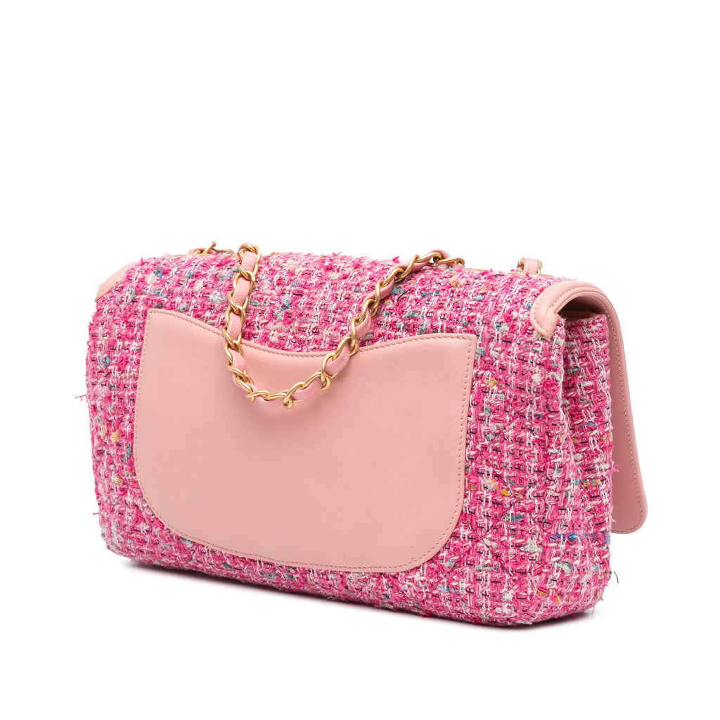 Chanel Medium Tweed CC Filigree Flap