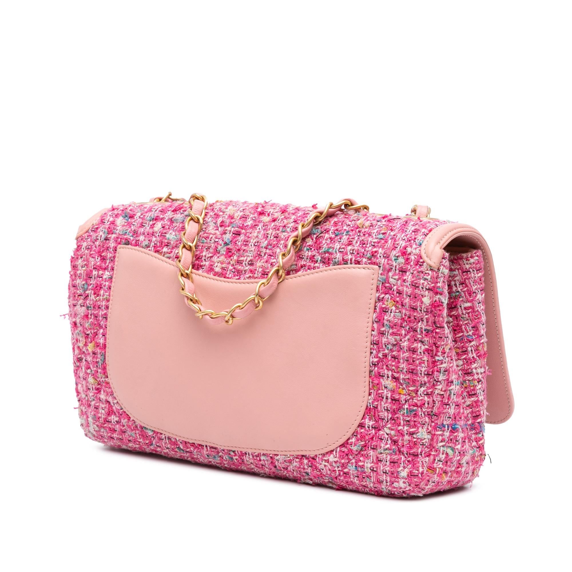 Chanel Medium Tweed CC Filigree Flap