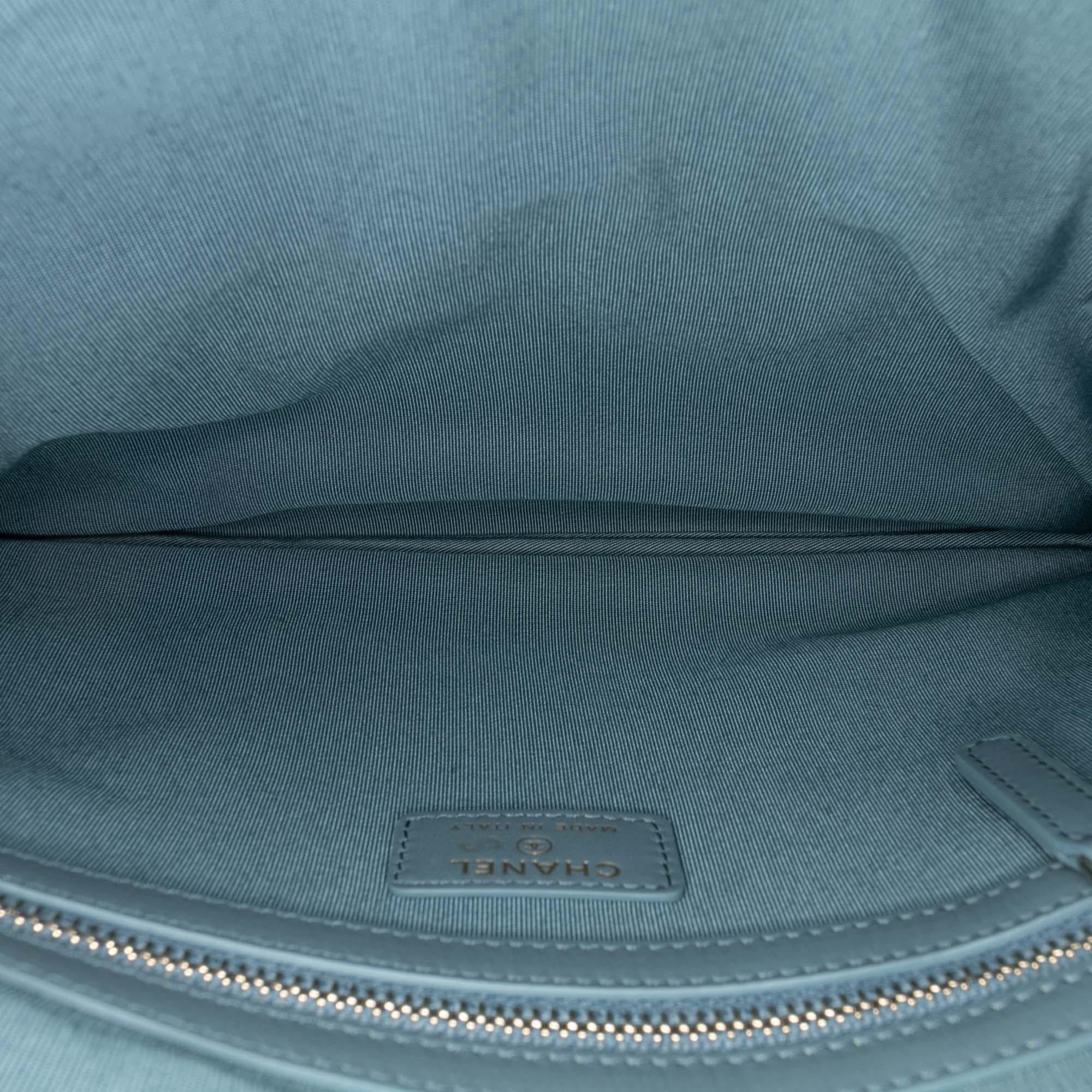 Chanel Medium Tweed Deauville O Case Clutch