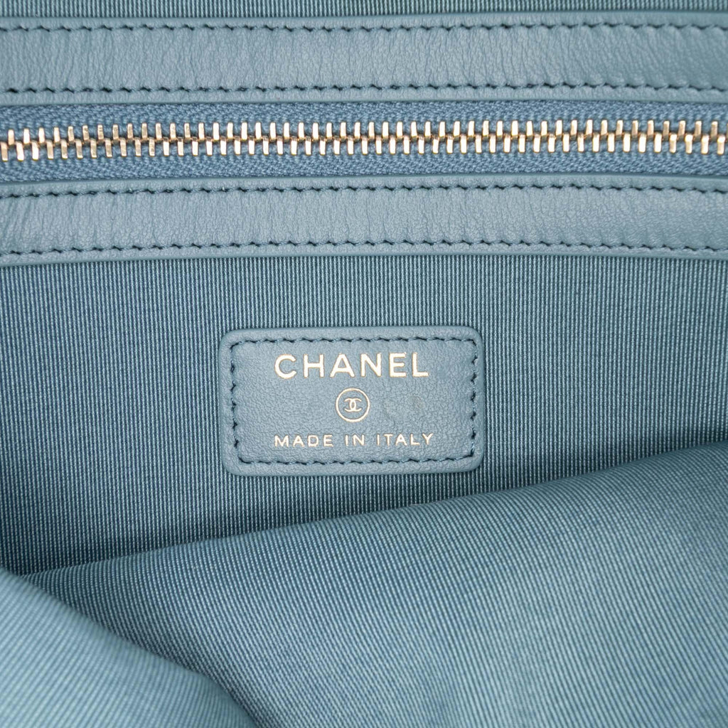 Chanel Medium Tweed Deauville O Case Clutch