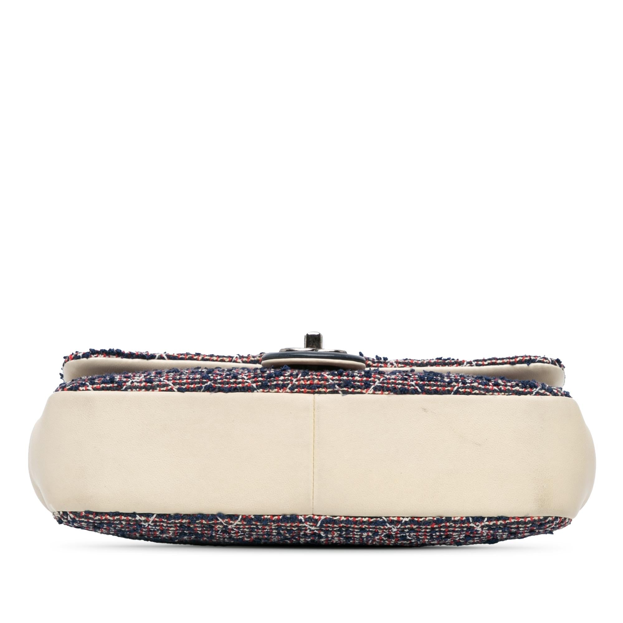 Chanel Medium Tweed Single Flap