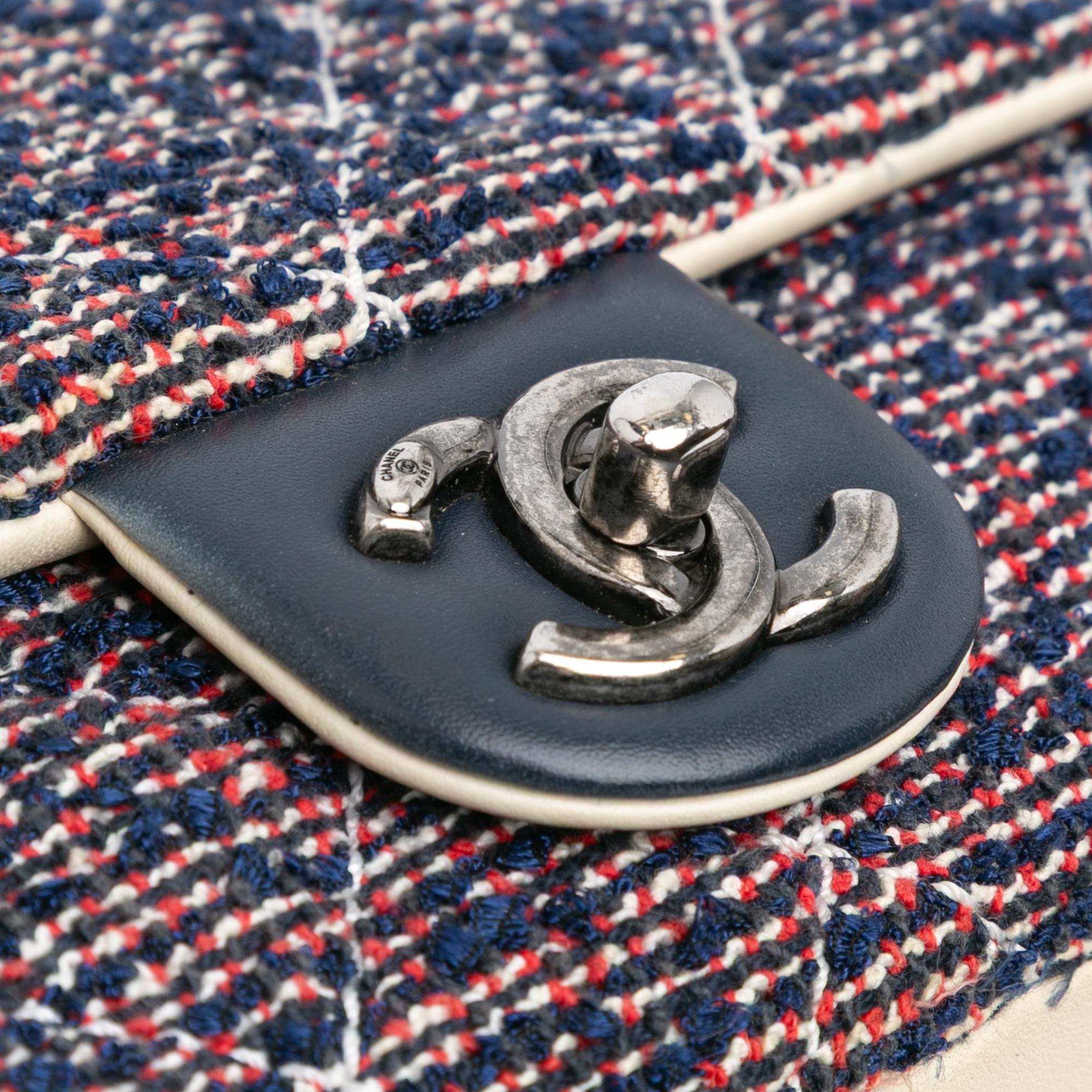Chanel Medium Tweed Single Flap
