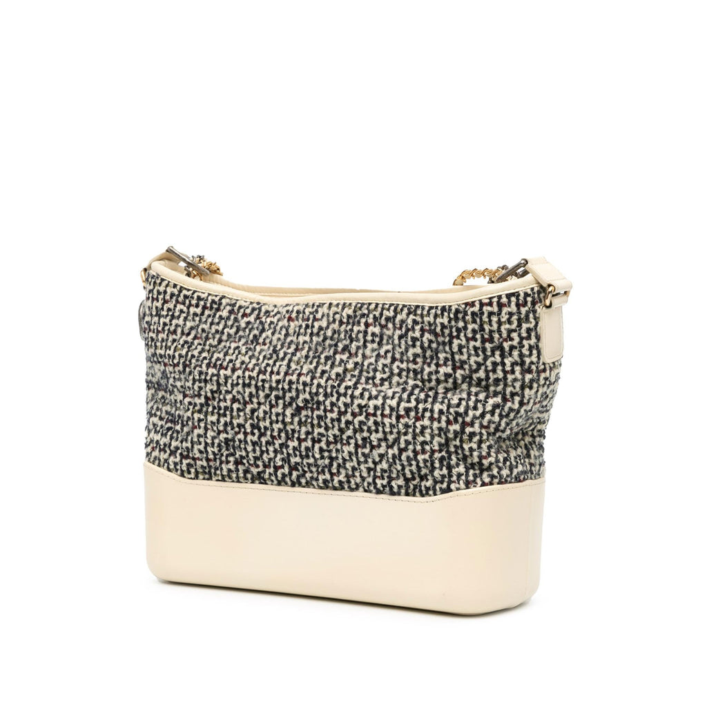 Chanel Medium Tweed and Lambskin Gabrielle Crossbody (SHG-82DA66)