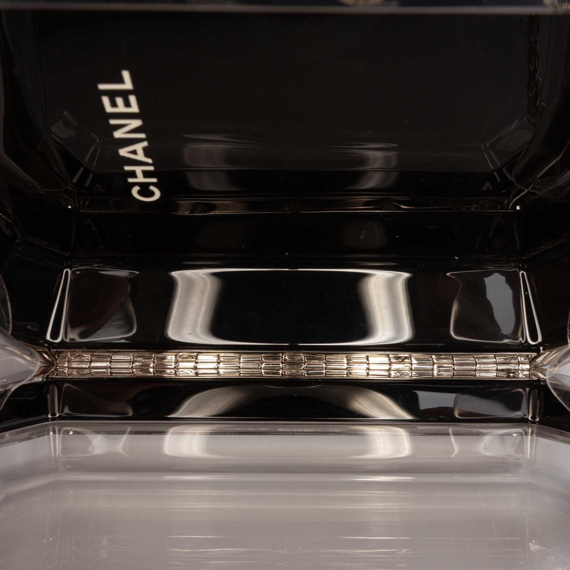 Chanel Metal Acrylic Premiere Minaudiere on Chain
