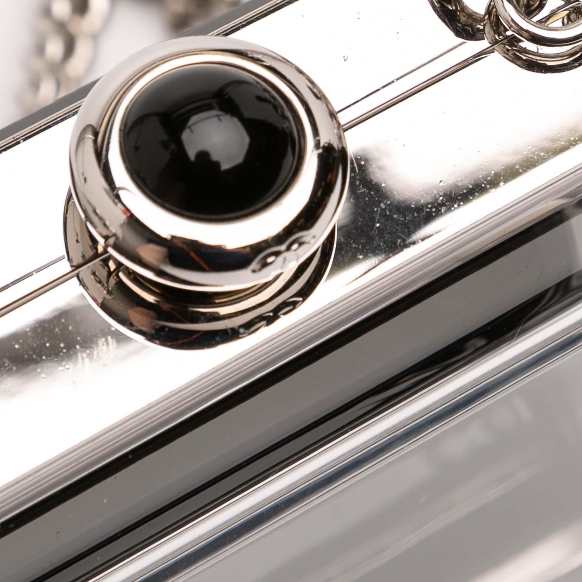 Chanel Metal Acrylic Premiere Minaudiere on Chain