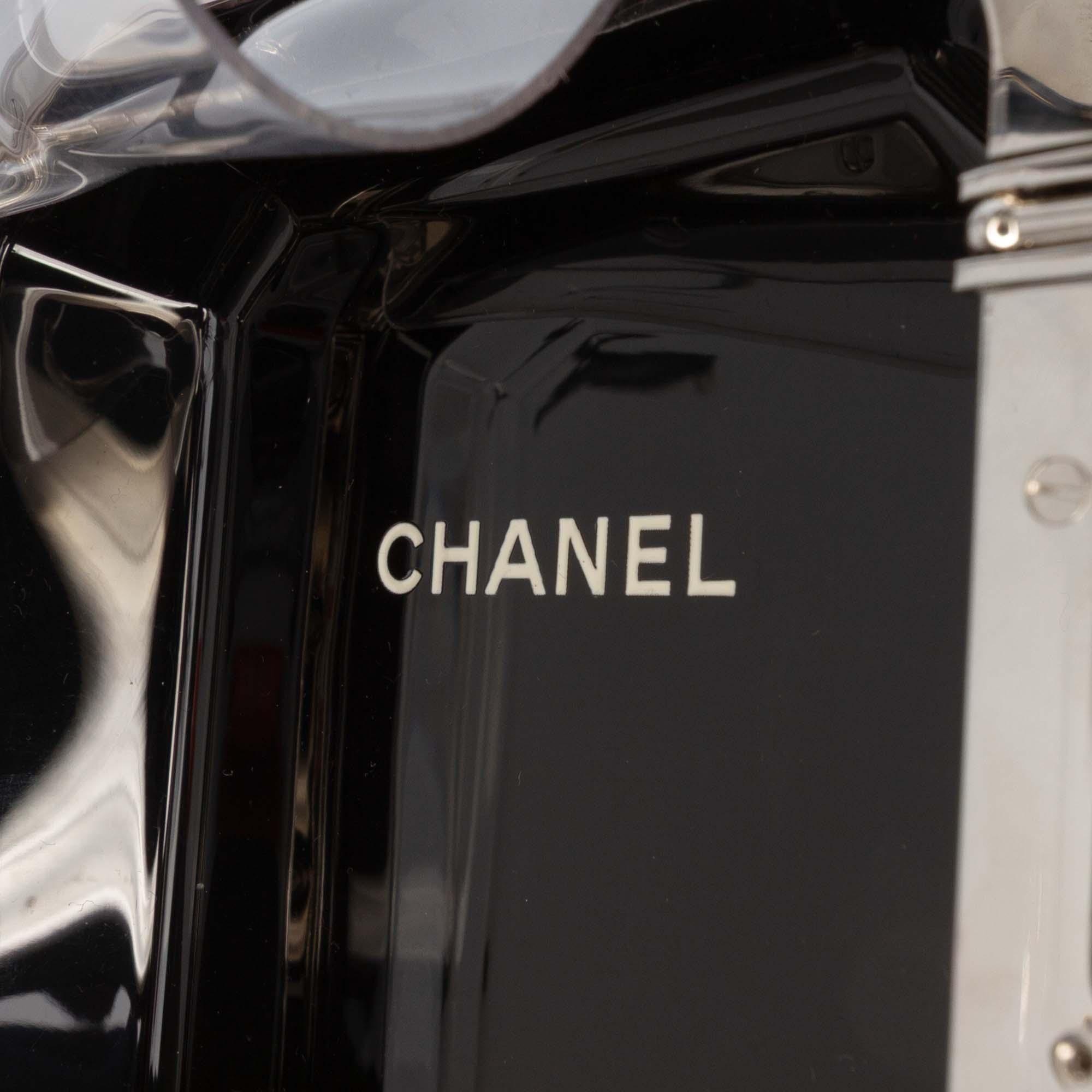 Chanel Metal Acrylic Premiere Minaudiere on Chain