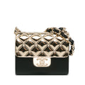Chanel Metal And Resin Chain Flap Pendant Necklace (SHG-E4qmNQ)