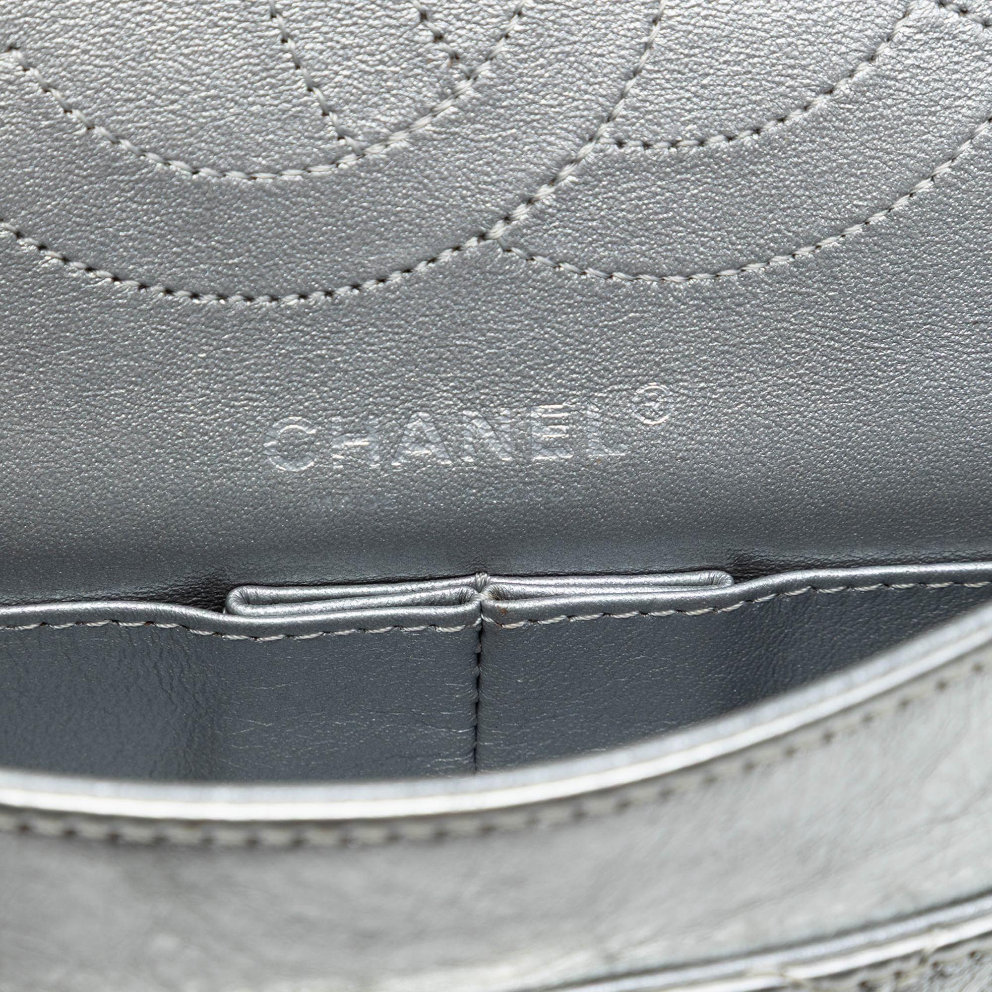 Chanel Metallic Aged Calfskin Reissue 2.55 Double Flap 225