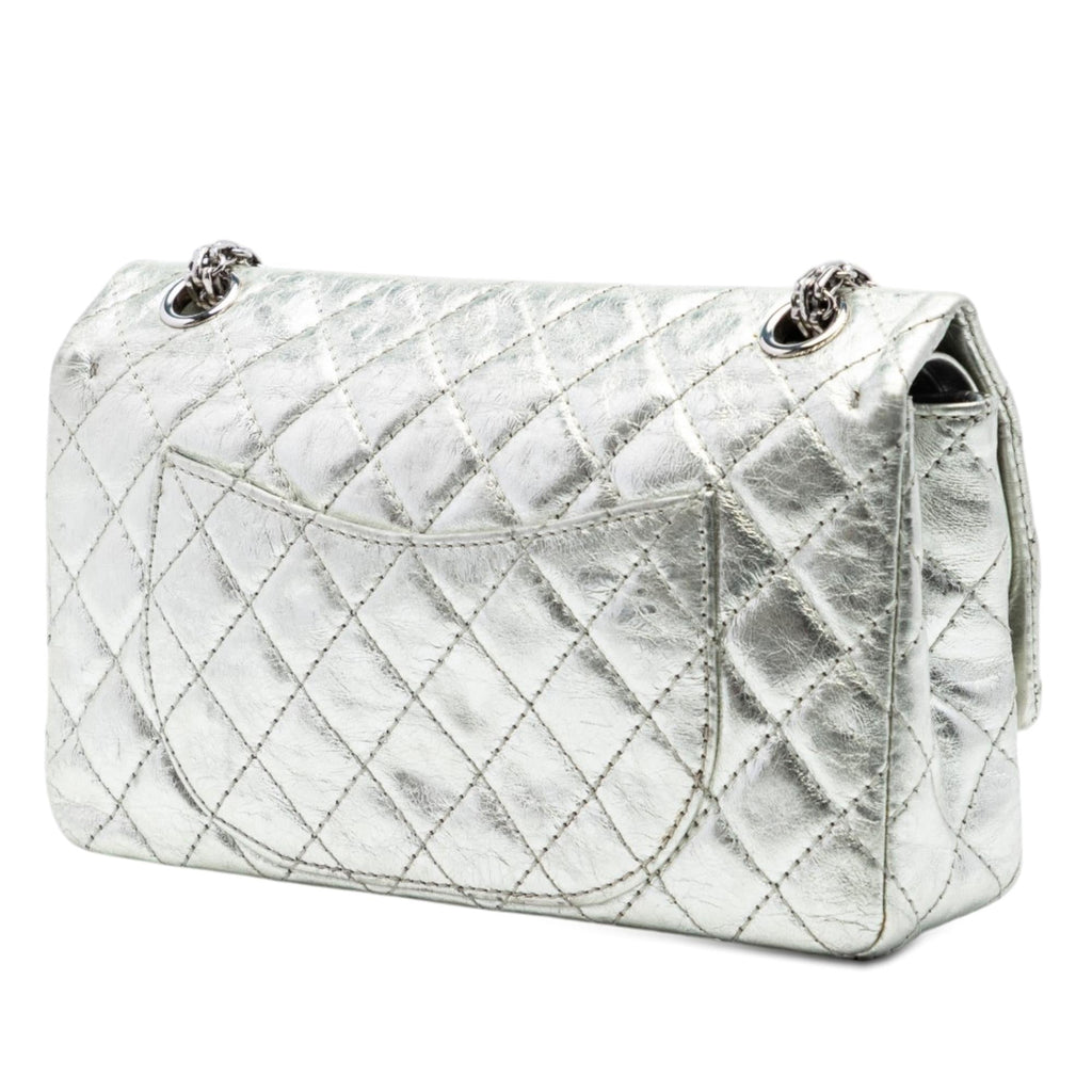 Chanel Metallic Aged Calfskin Reissue 2.55 Double Flap 225