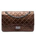 Chanel Metallic Aged Calfskin Reissue 2.55 Single Flap 227