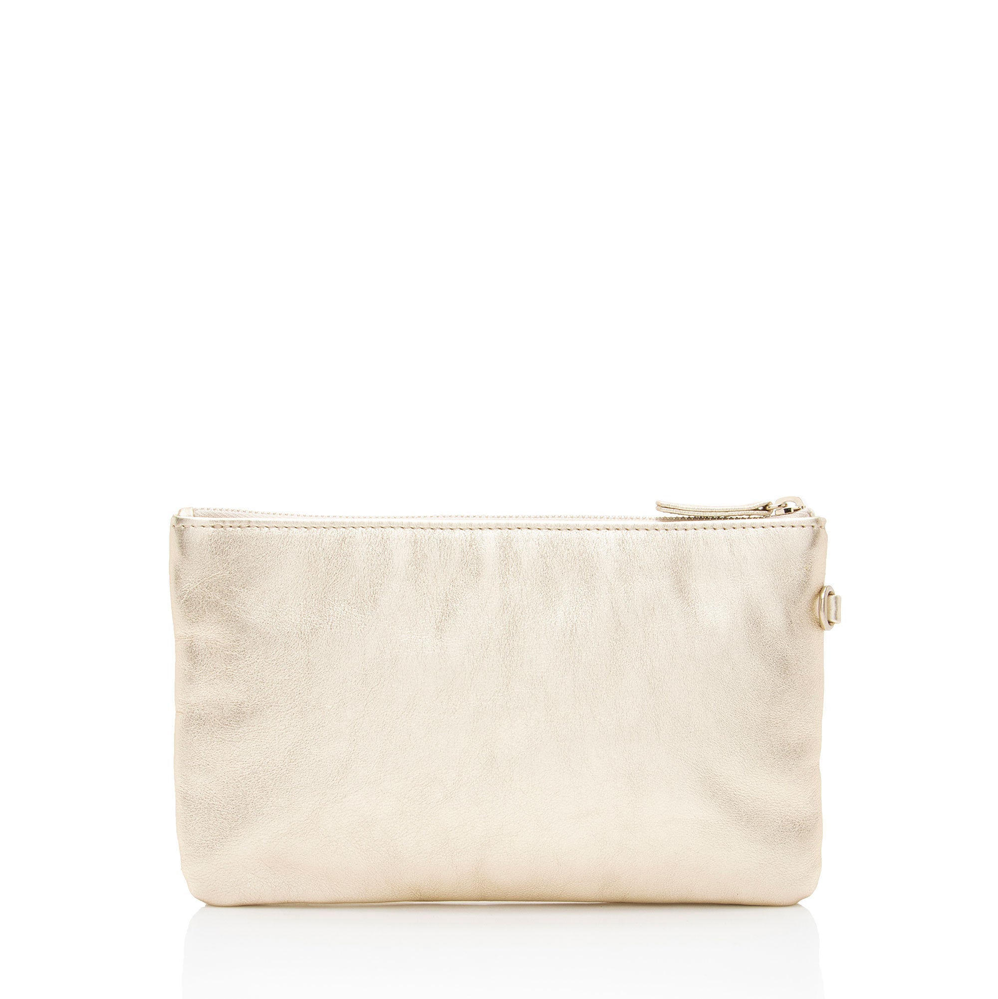 Chanel Metallic Calfskin Chanel 22 Pochette