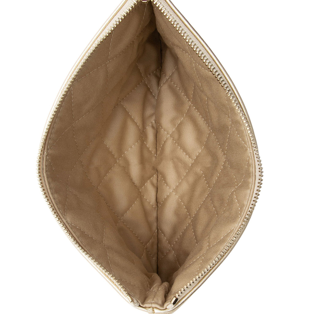 Chanel Metallic Calfskin Chanel 22 Pochette